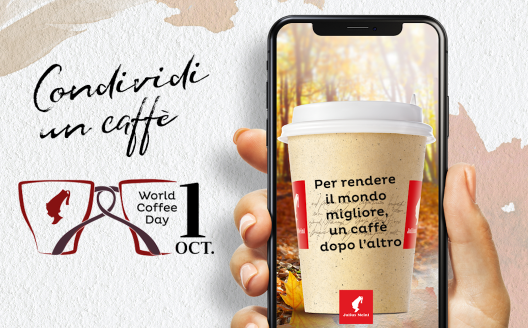 Giornata mondiale del caffè tra poesia e iniziative benefiche per Julius Meinl