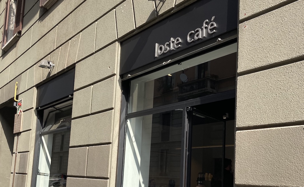 Con caffè, vino e paste Loste arriva a Milano